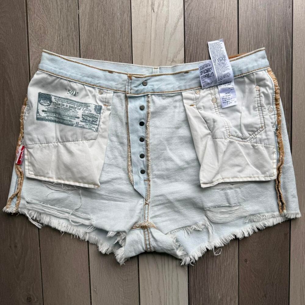 Levis denim 501 shorts - Picture 4 of 5